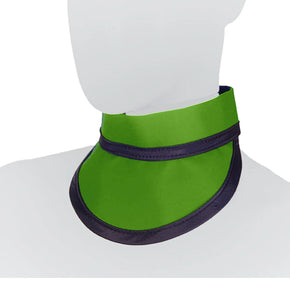 Lime Green Bib Thyroid Collar with Velcro