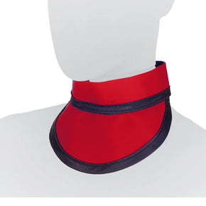 Bib Thyroid Collar in Red